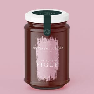 pot de confiture figue bio