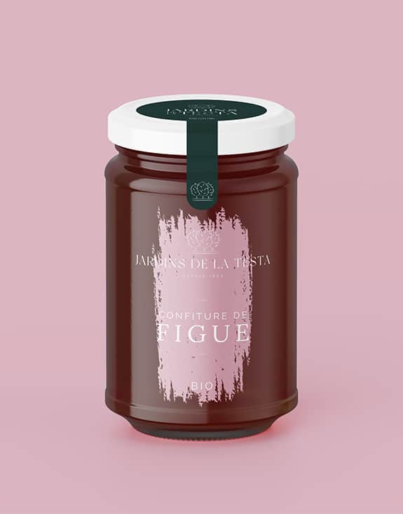 pot de confiture figue bio