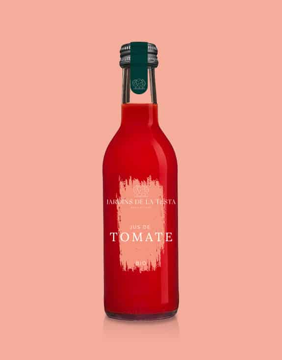 jus de tomate 100% bio