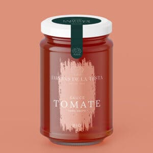 pot de sauce tomate bio